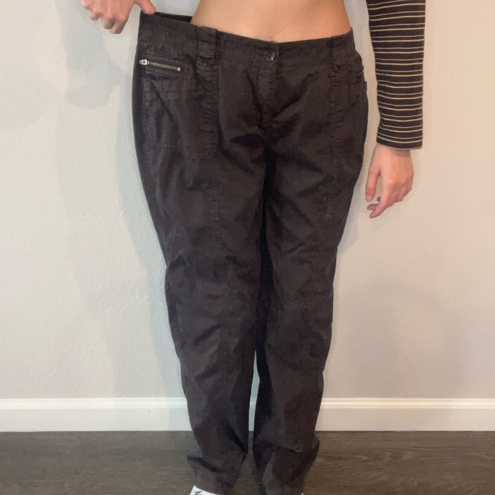 So Slimming By Chicos brown pants